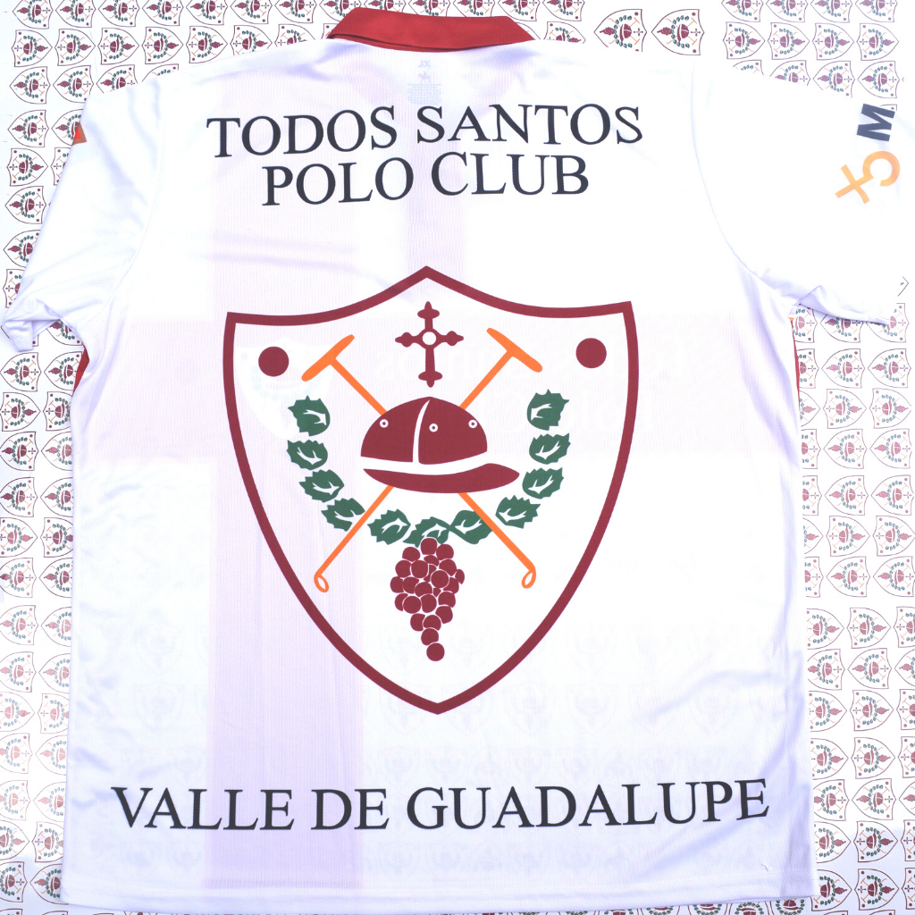 Camisa Deporitva Todos Santos Polo BLANCA